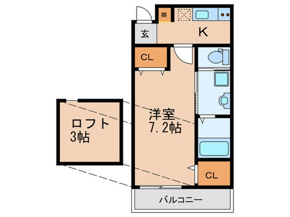 ノイベル柏里の物件間取画像